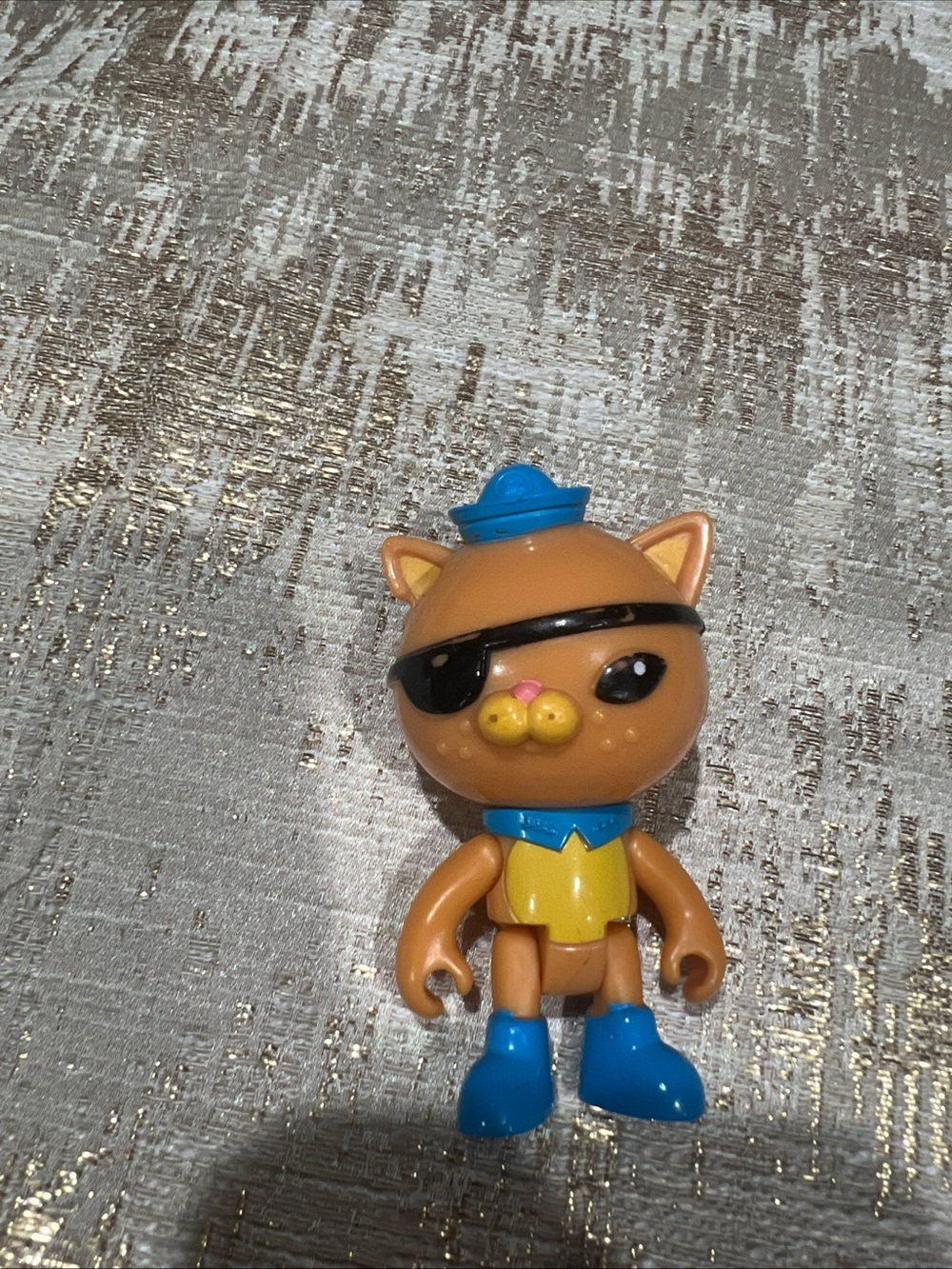 Fisher Price Octonauts Kwazzi Eyepatch Cat Mini Figure Meiomi 2010 - 3” Toy